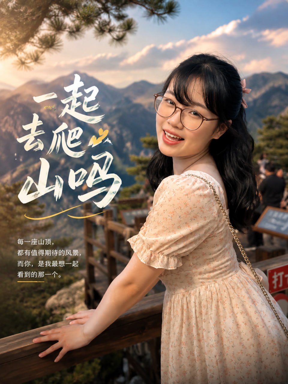 【AI成人短剧】一起去爬山吗