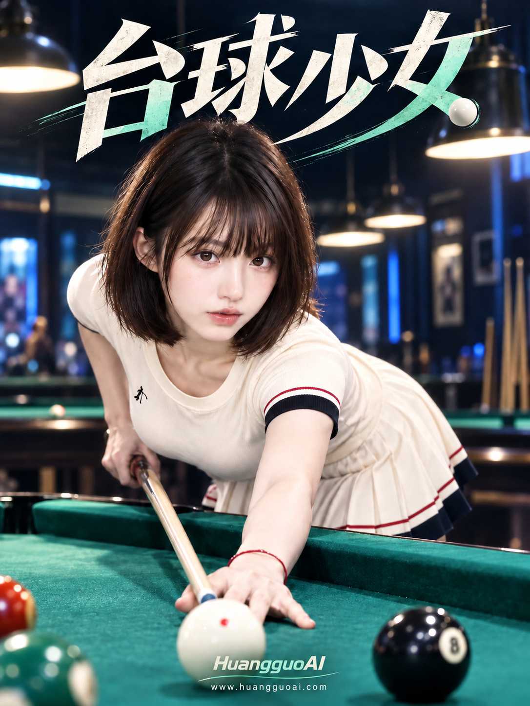【AI成人短剧】台球少女