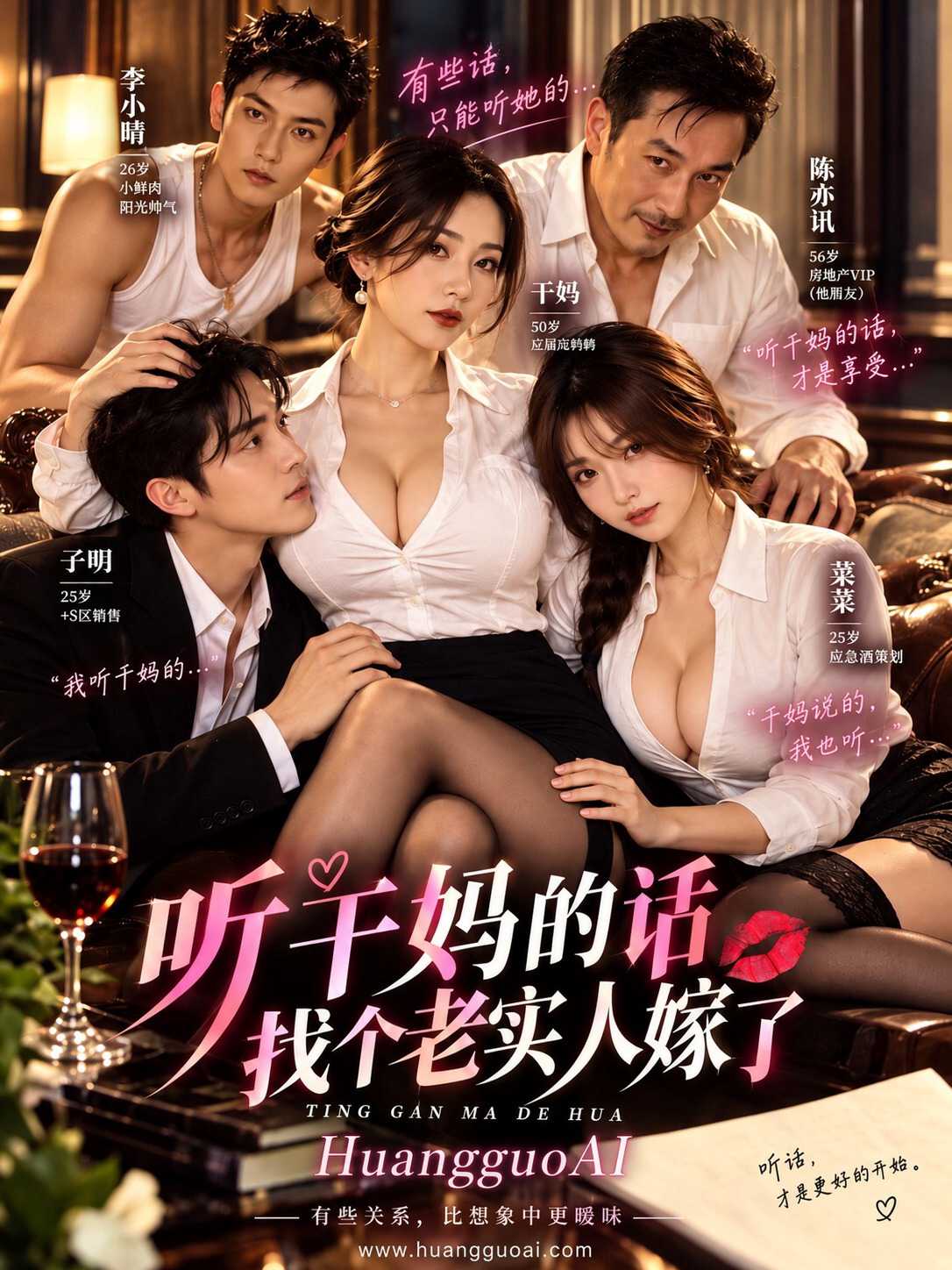 【AI成人短剧】听干妈的话找个老实人嫁了