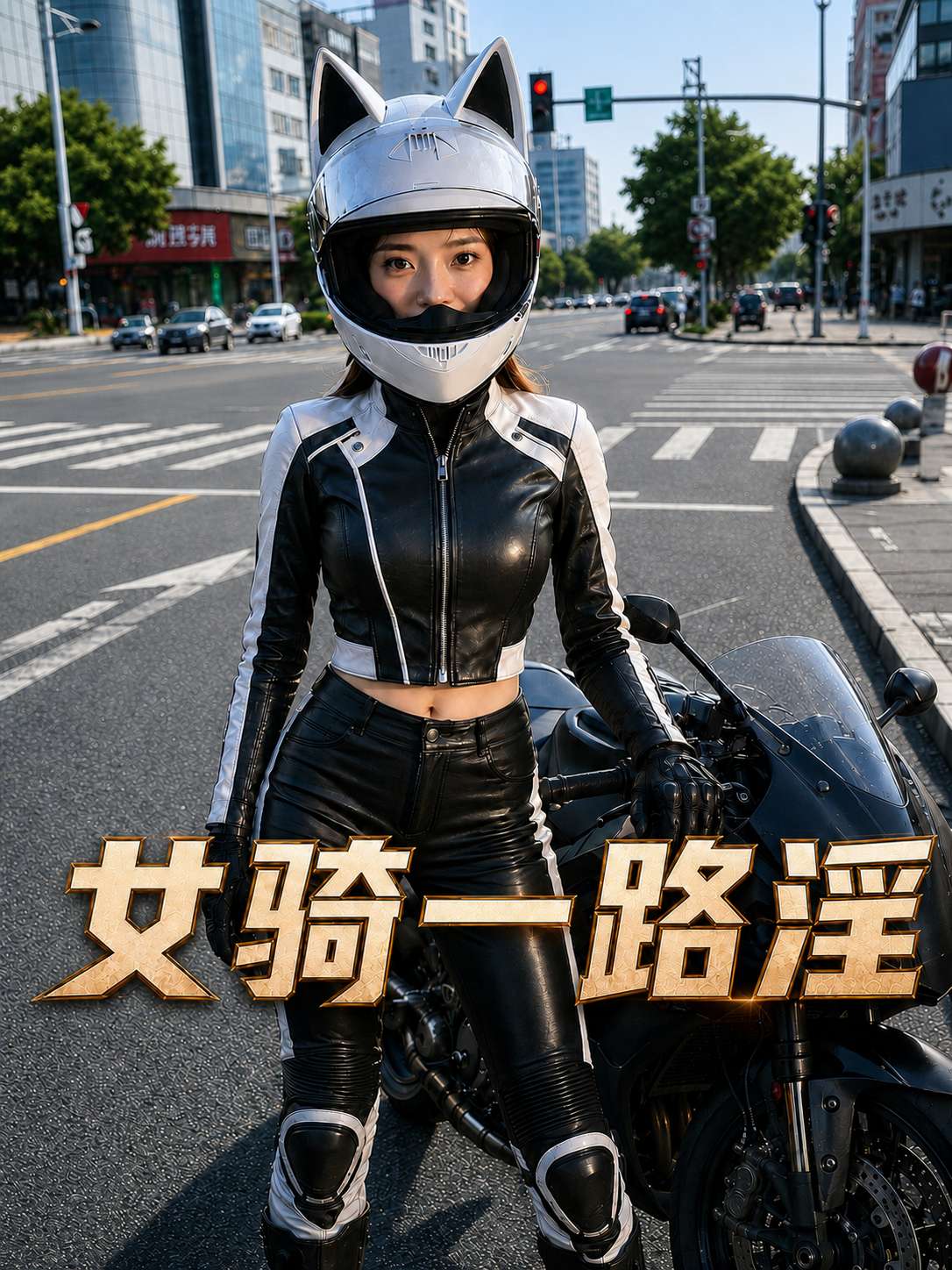 【AI成人短剧】女骑一路淫