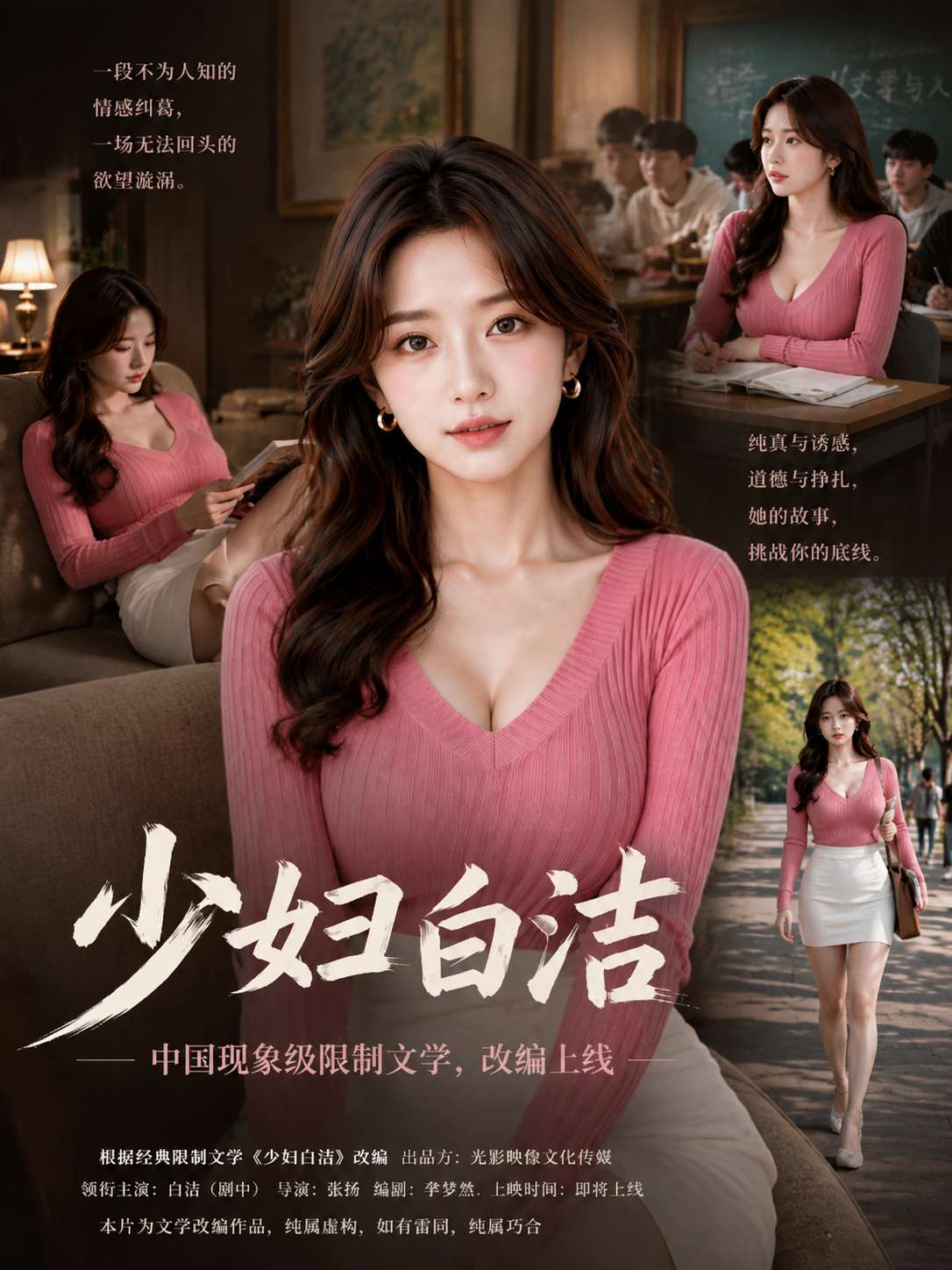 【AI成人短剧】少妇白洁