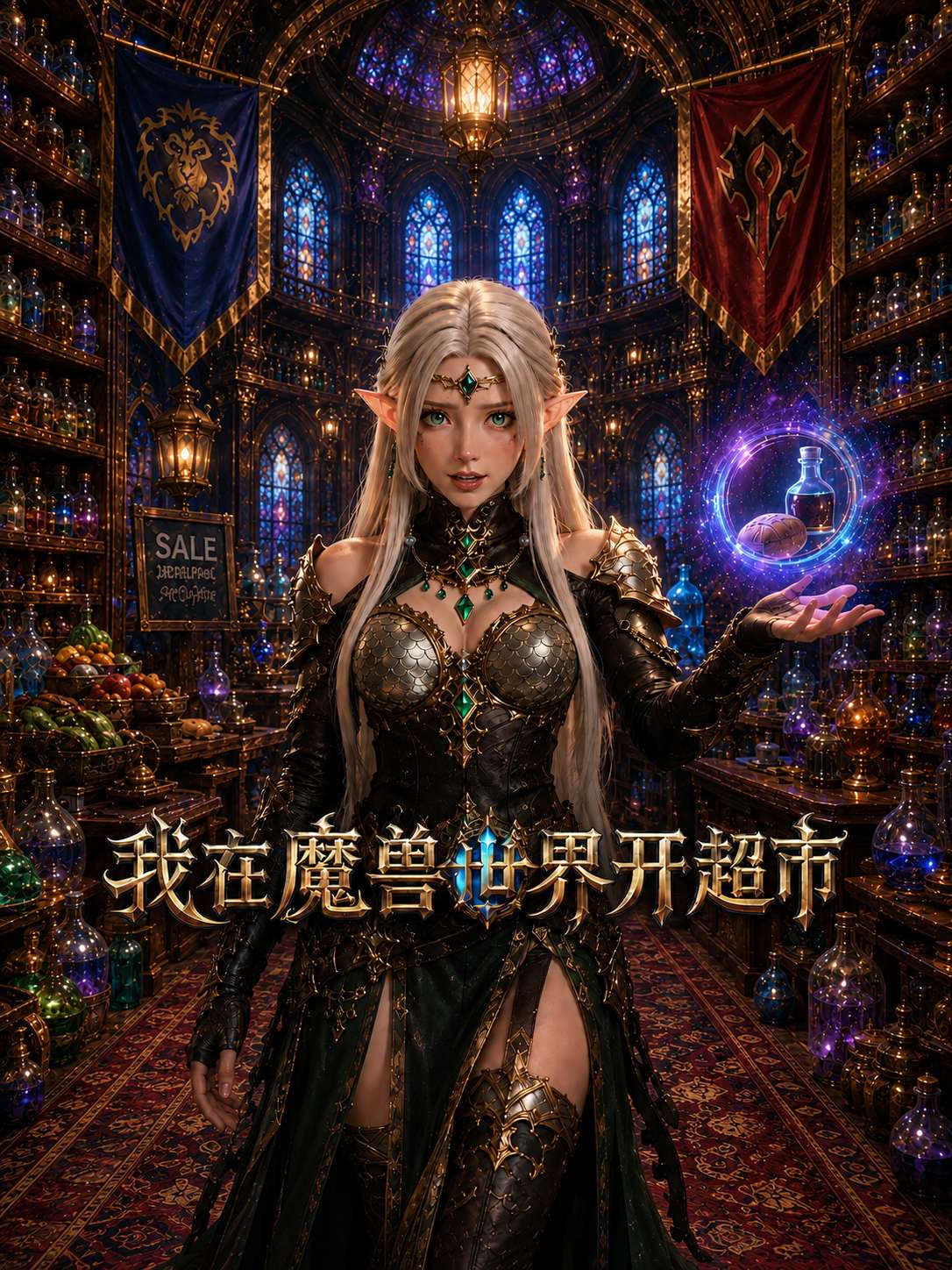 【AI成人短剧】我在魔兽世界开超市