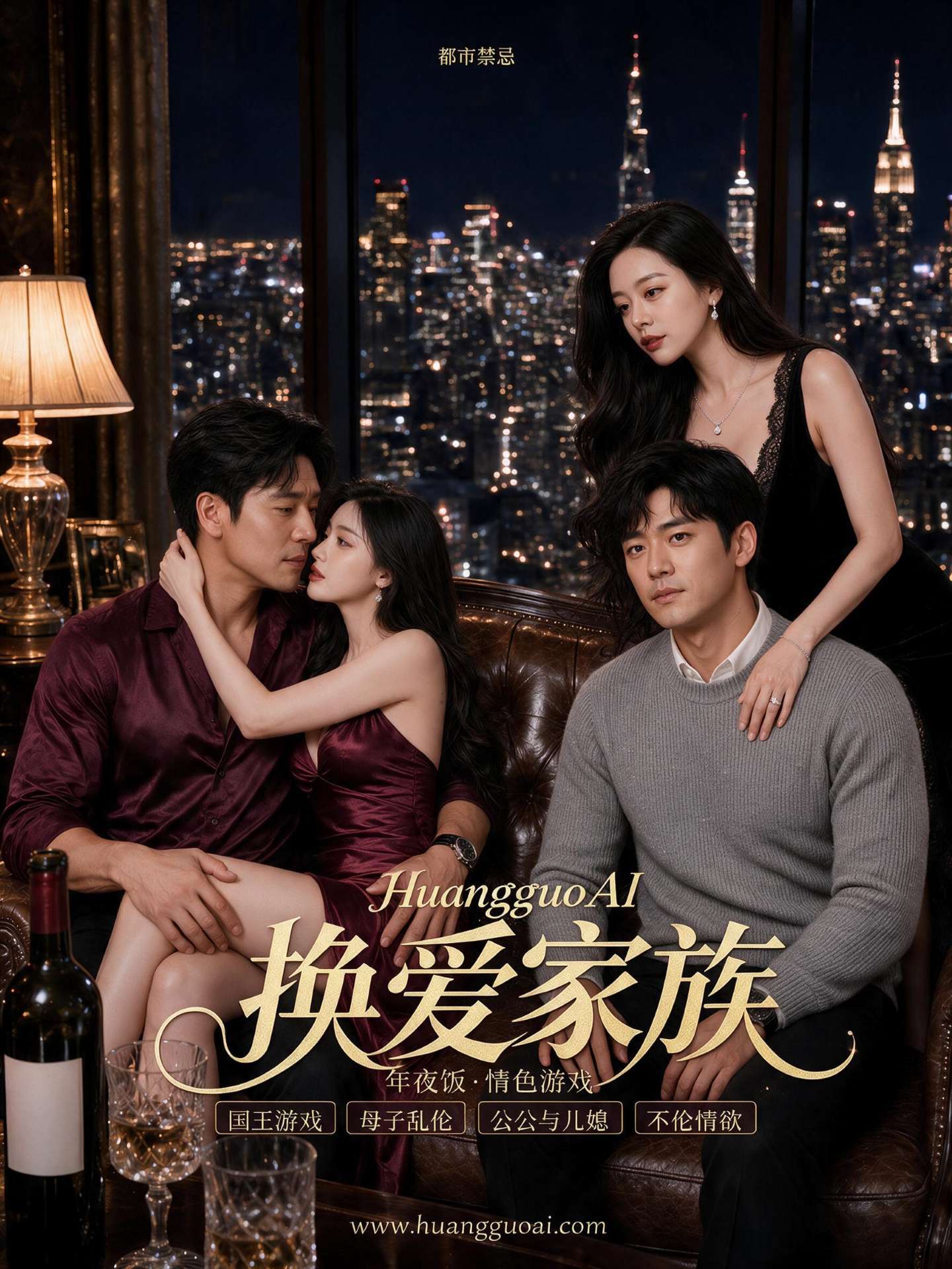 【AI成人短剧】换爱家族