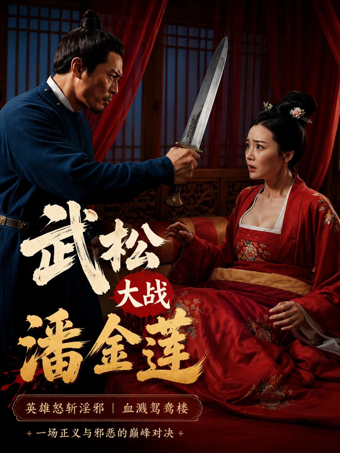 【AI成人短剧】武松大战潘金莲