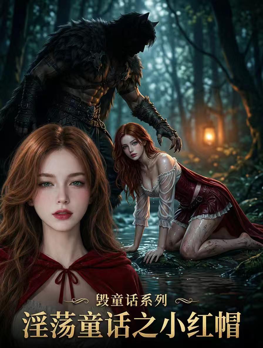 【AI成人短剧】淫荡童话小红帽