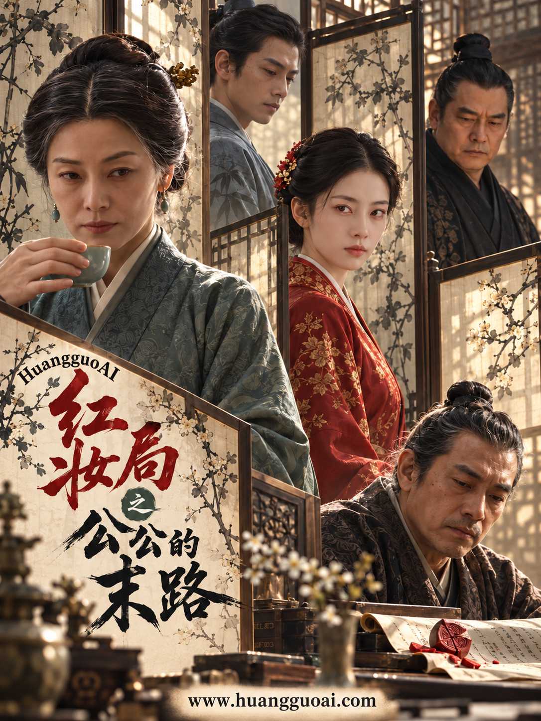 【AI成人短剧】红妆局之公公的末路