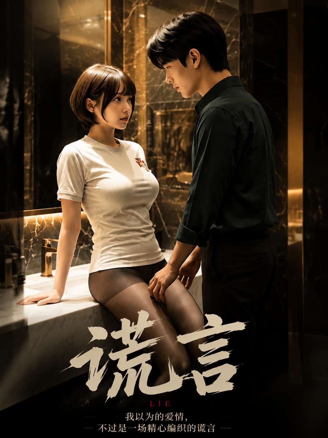 【AI成人短剧】谎言
