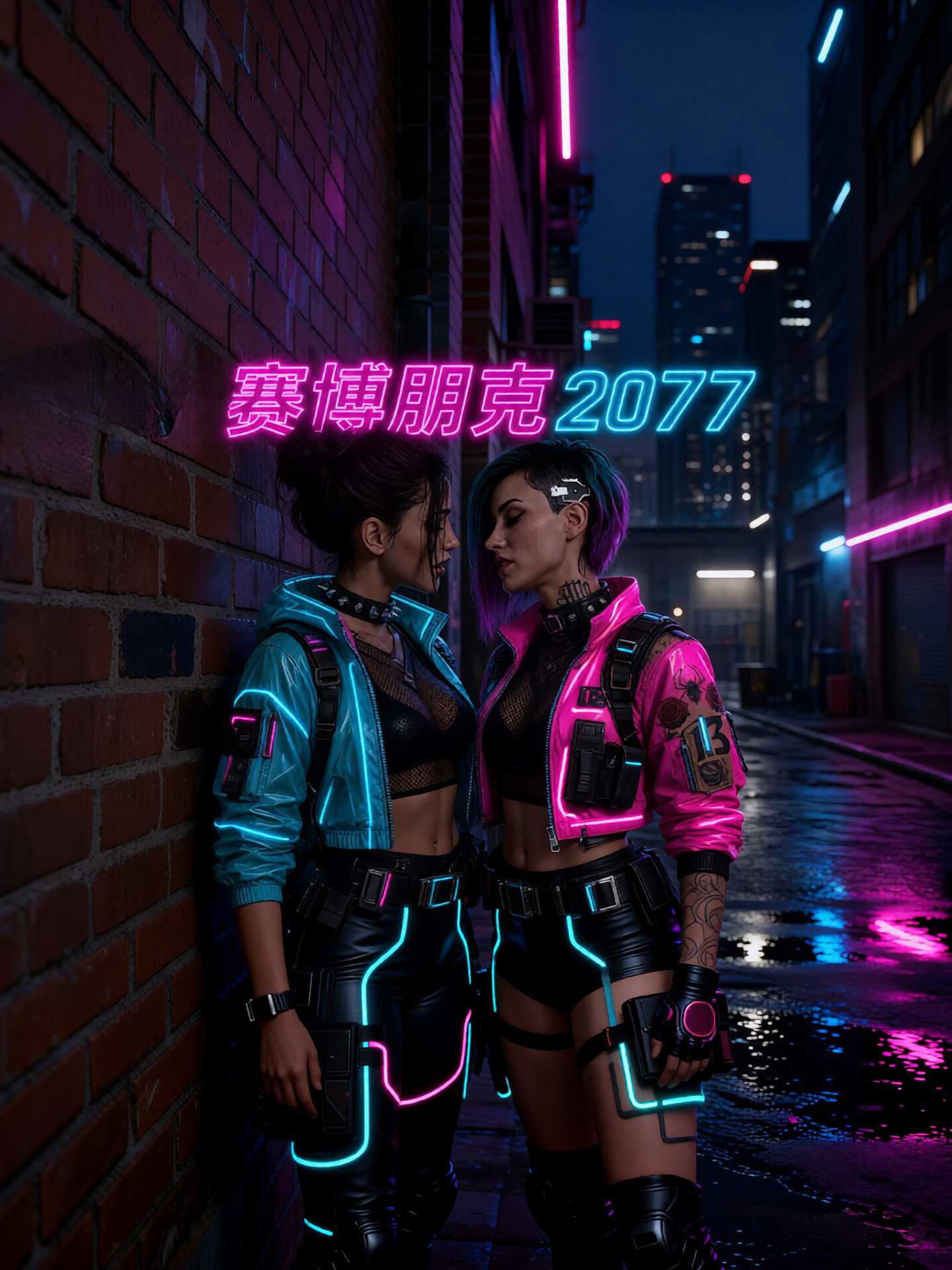 【AI成人漫剧】赛博朋克2077