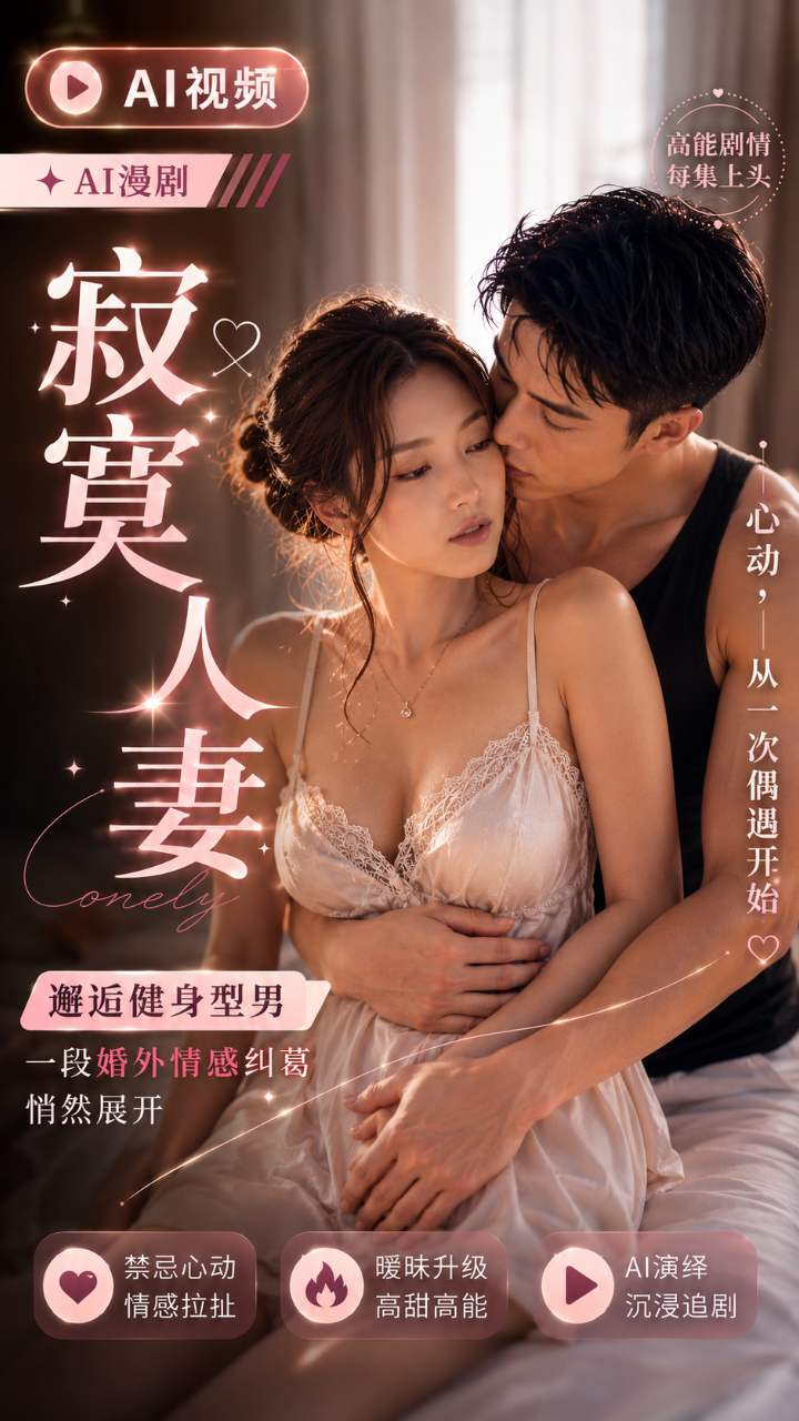 【AI成人视频】饥渴人妻为发泄淫欲 偷情肌肉猛男 春潮正旺时惨遭老公现场抓奸